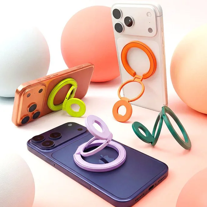 حامل هاتف مغناطيسي 360° قابل للطي