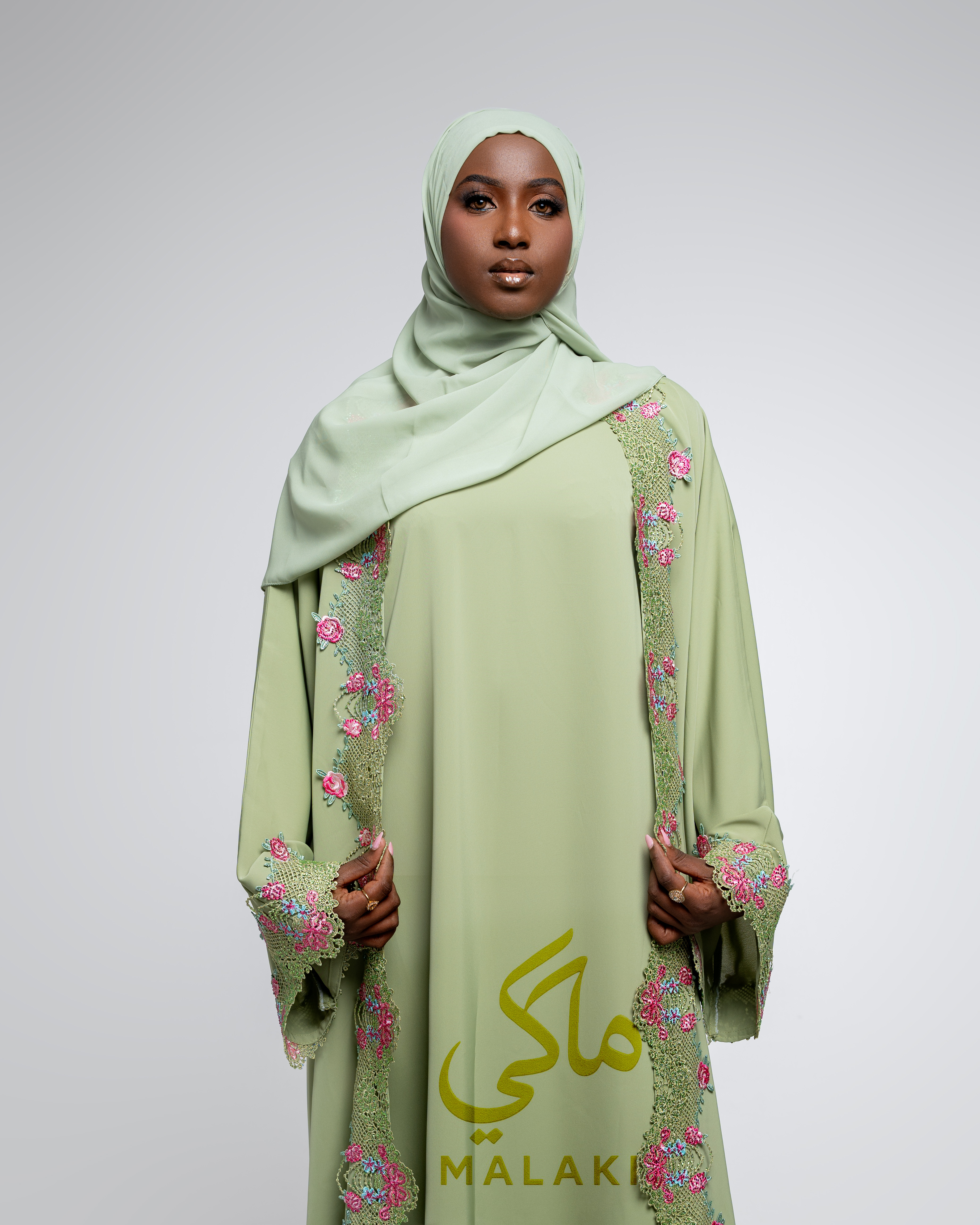 Royal Green Abaya
