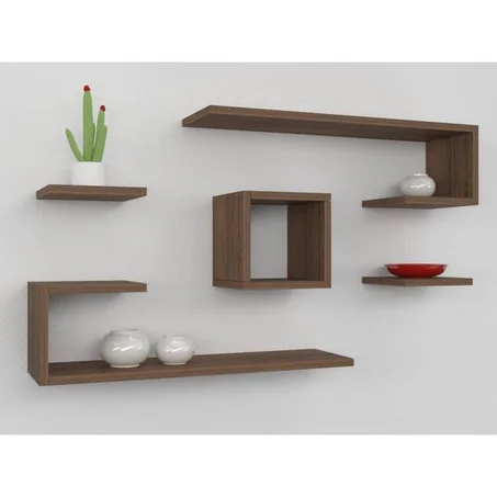 Set de 5 étagères + la livraison gratuite