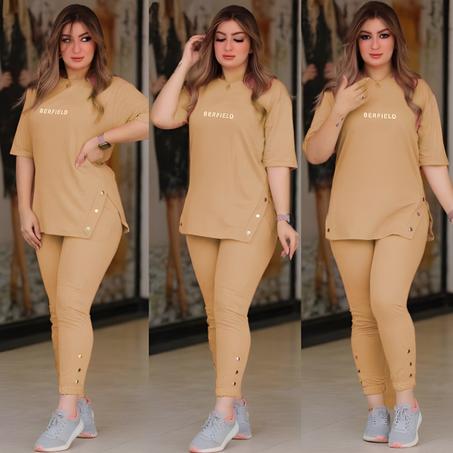 ✅️انسومبل الصيفي متكون من 2 بياس روعة مخدوم بثوب المونطوني