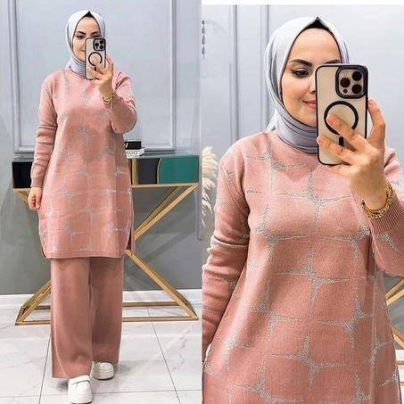 ✅️ انسومبل قطعتين من الصوف الممتاز ستيل تركي