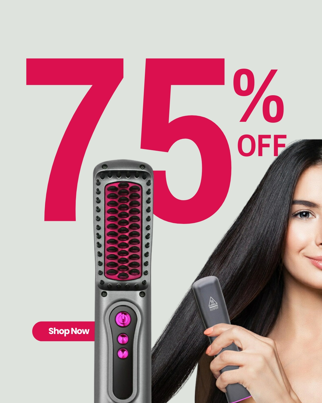 فرشاة التصفيف اللاسلكية المحمولة   ⭐⭐⭐⭐⭐ (copy)