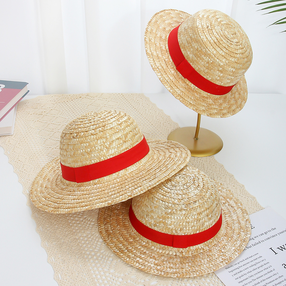 قبعة لوفي – رمز طاقم قبعة القش | One Piece Luffy Hat