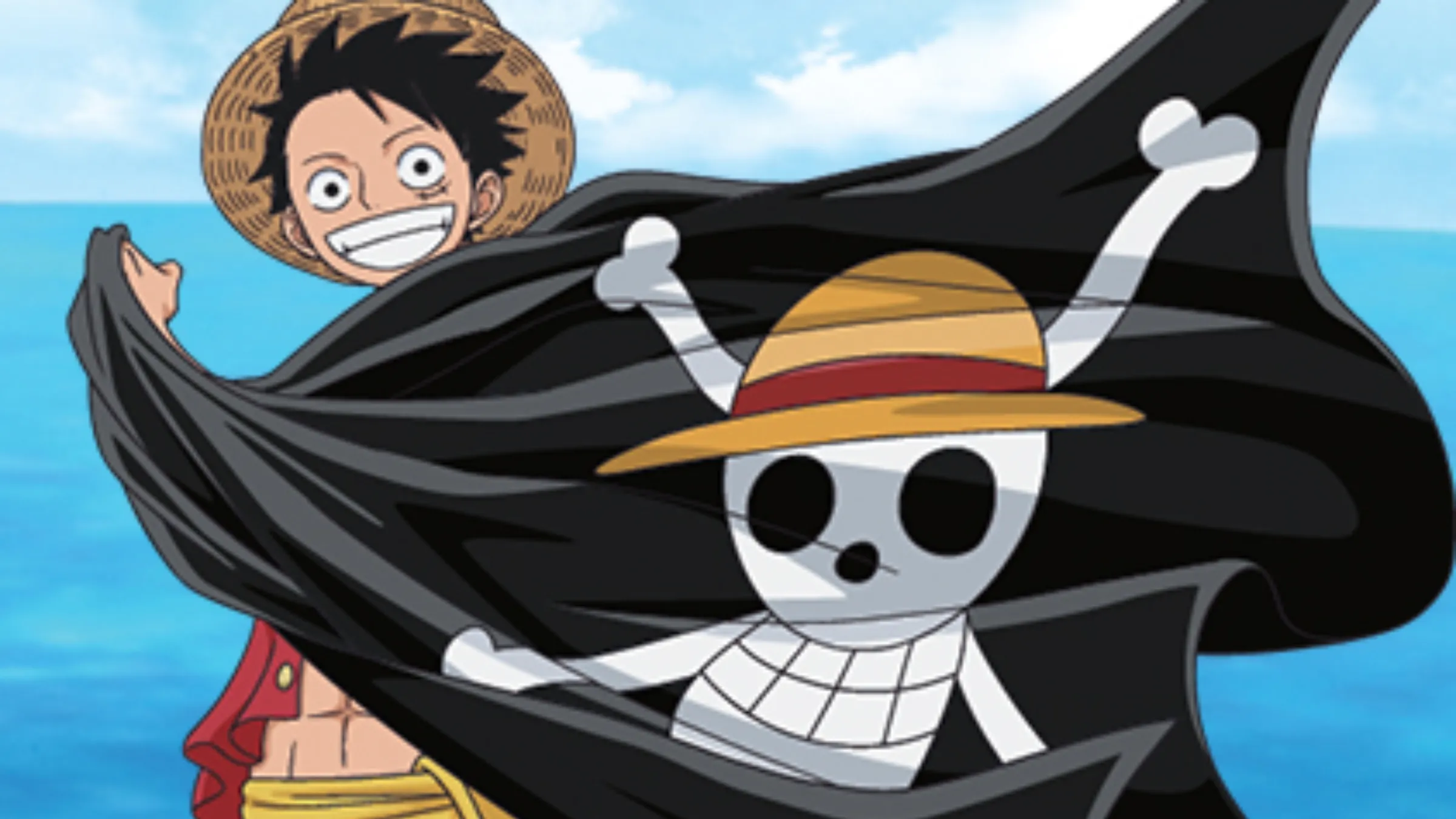 🏴‍☠️ علم قراصنة لوفي – One Piece (60×90cm)