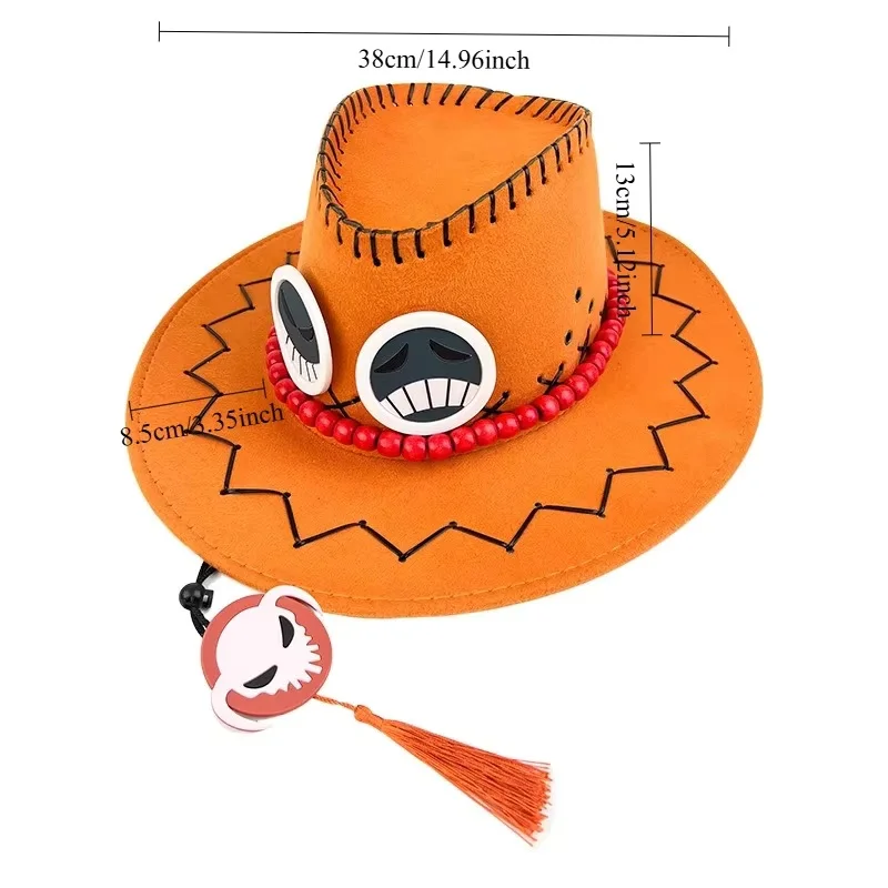 قبعة Portgas D. Ace الأيقونية — One Piece | Édition Limitée