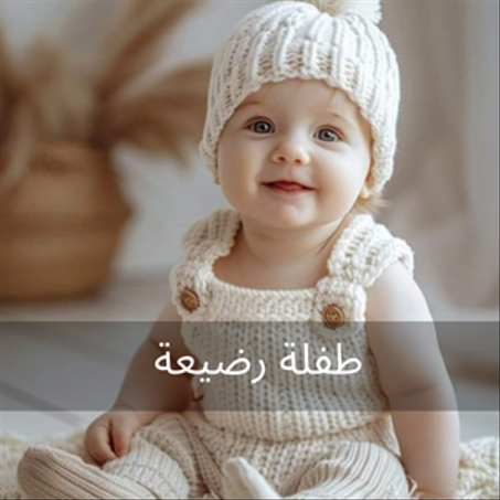 طفلة رضيعة