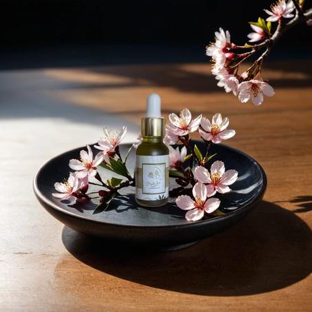 L'huile d'or pour les cheveux abîmés et secs 30ml