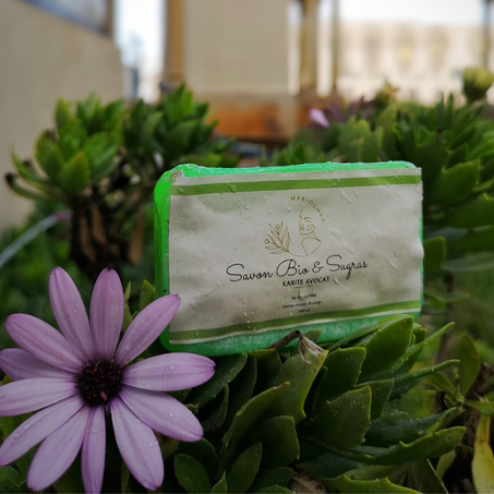 Savon Bio & Sugras  KARITE AVOCAT
