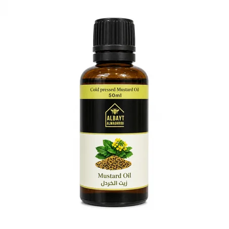 زيت الخردل Mustard Oil – Natural Hair Strength & Fast Growth Activator