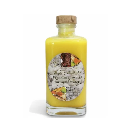 ماء اللبان مع الكركم