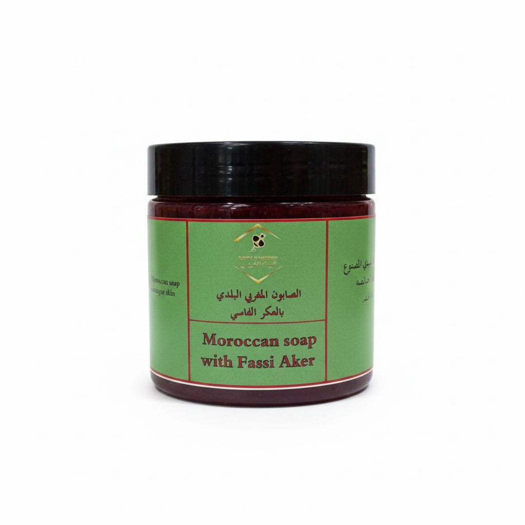 الصابون البلدي المغربي بالعكر الفاسي