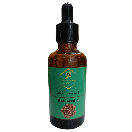 زيت بذور الكتان Flaxseed Oil – 100% Natural Hair Strength & Shine Booster