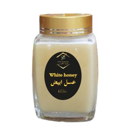 العسل النحل الأبيض الطبيعي والاصلي(500غرام) white honey