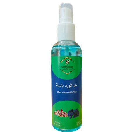 ماء الورد بالنيلة الزرقاء