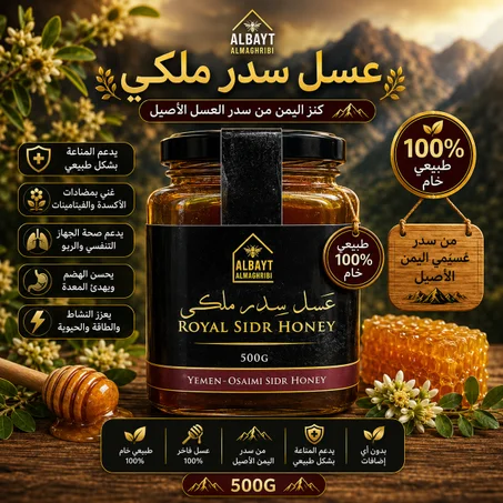 عسل سدر ملكي عصيمي