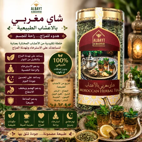 شاي مغربي بالاعشاب