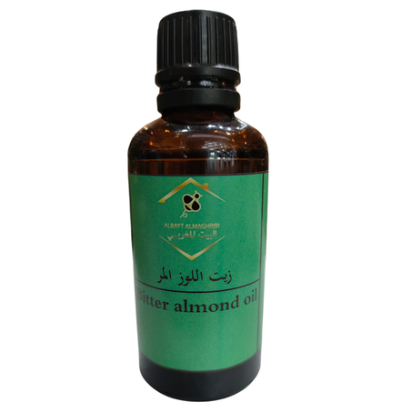 زيت اللوز المر Bitter Almond Oil – Natural Skin Brightening & Hair Strength Formula