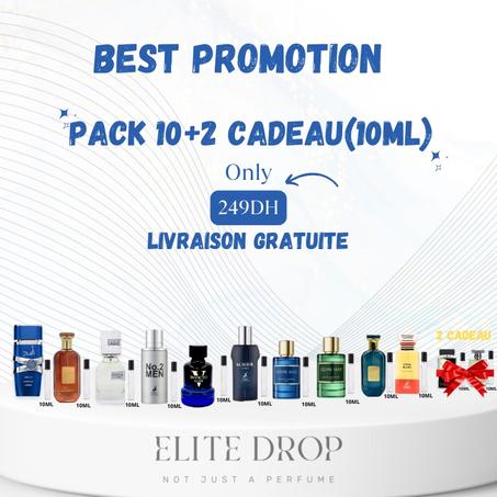 PACK (10+2) 10ML + Livraison gratuite