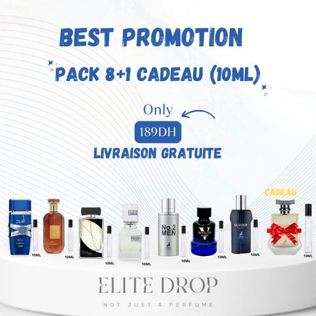 PACK (8+1) 10ML + Livraison gratuite