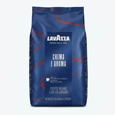 Lavazza Crema e Aroma Coffee Beans (1kg) لافازا حبوب القهوة الإيطالية كريما إي أروما