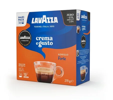 كبسولات قهوة Lavazza A Modo Mio Crema e Gusto Forte