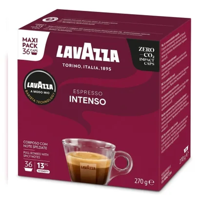 Lavazza Espresso Intenso A Modo Mio, كبسولات لافازا ميو انتسو