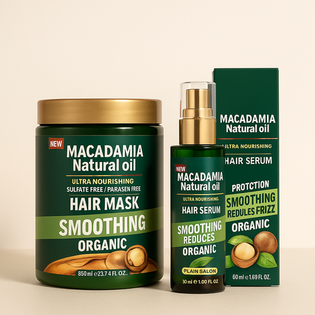 Gamme Macadamia Natural Oil - Hair Rescue Kit Max