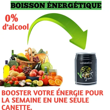 Boisson Énergétique Longrich