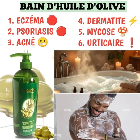 HUILE DE BAIN D'OLIVE DE LONGRICH