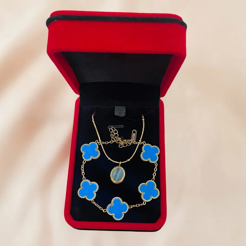 Pack Bleu Moonstone + Vancleef