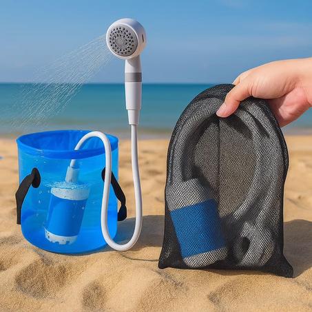 الدش الكهربائي المحمول: راحتك ونظافتك في أي مكان