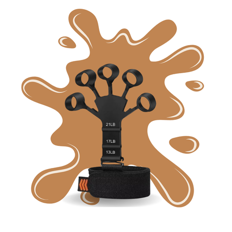 مقوي قبضة اليد الاسود