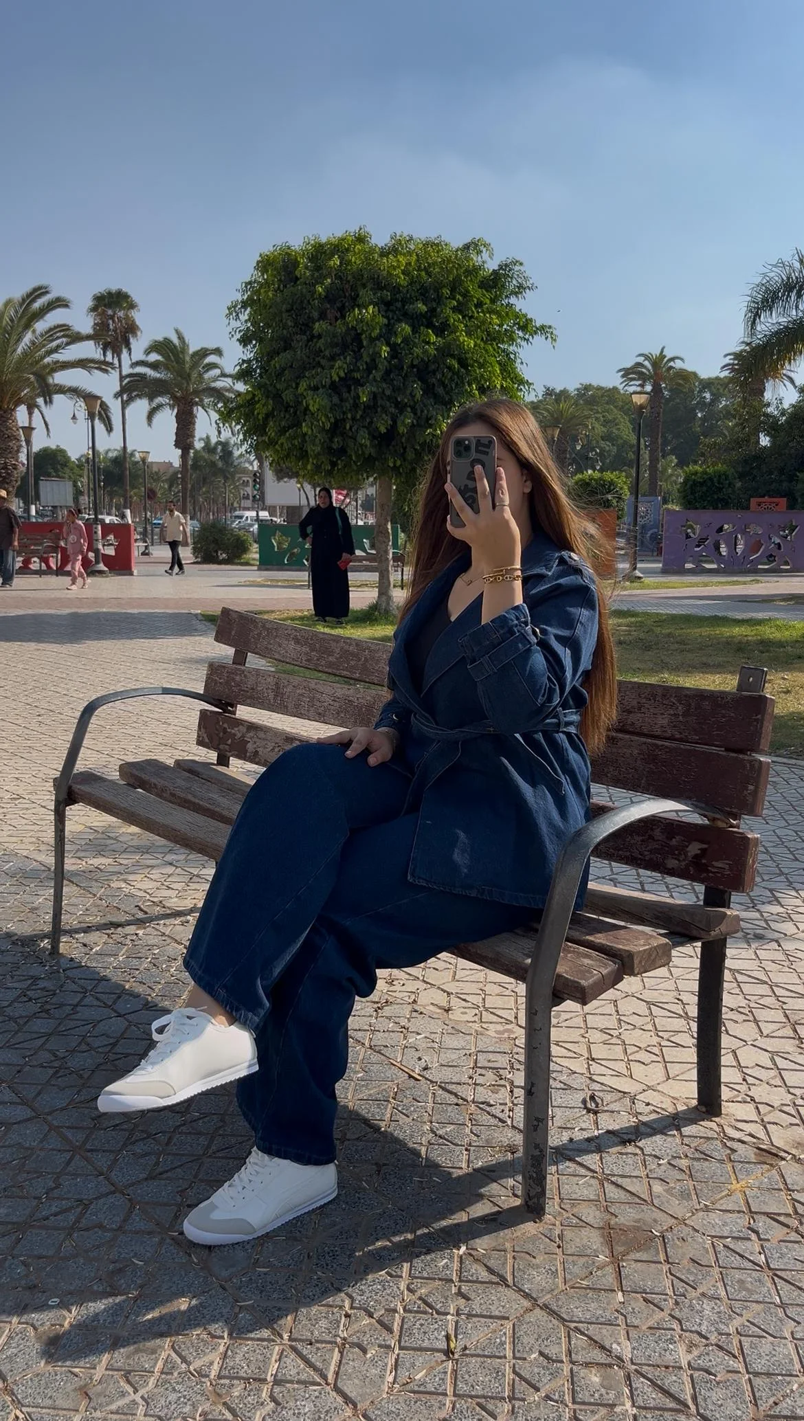 Ensemble jeans (بالحزام)