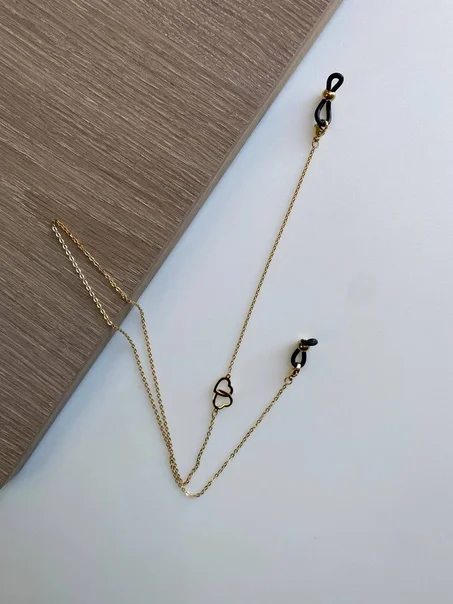 Bijou de Lunettes Double Cœurs