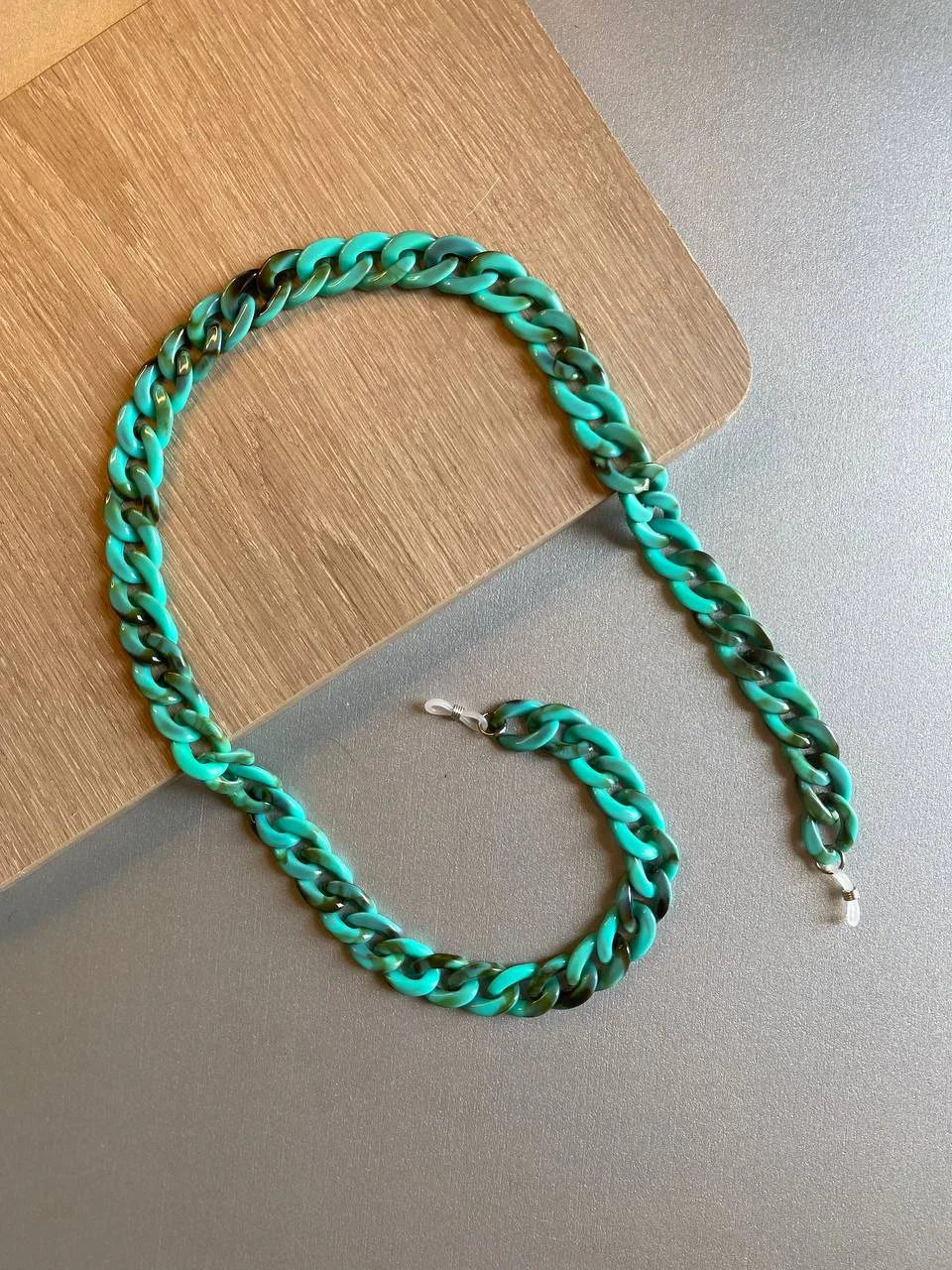 Chaîne de lunettes en acrylique moyen mouchti