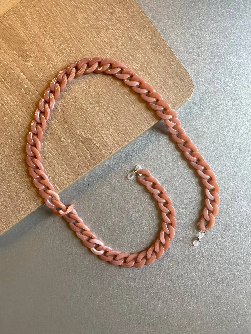 Chaîne de lunettes en acrylique moyen mouchti