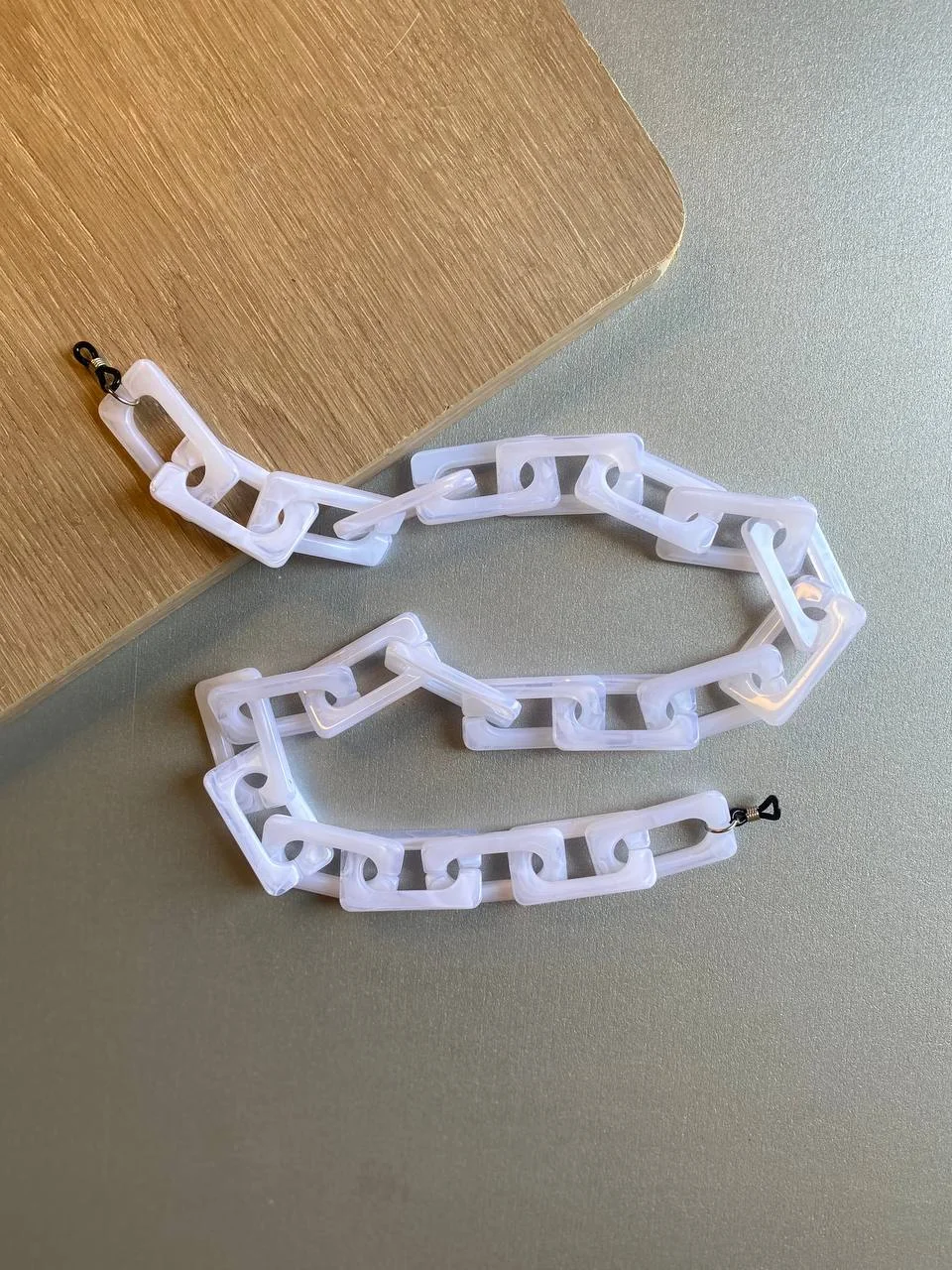 Chaîne de lunettes en acrylique grand mouchti