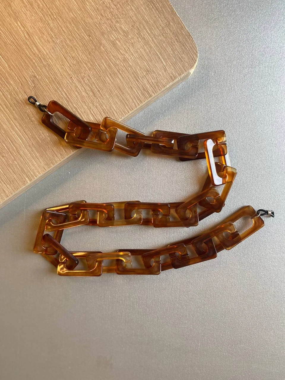 Chaîne de lunettes en acrylique grand mouchti
