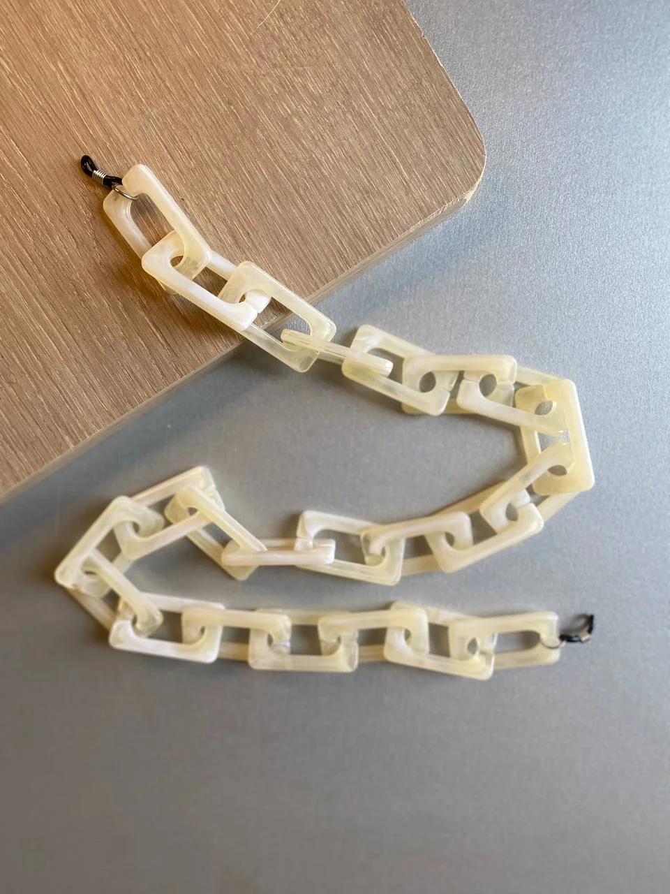 Chaîne de lunettes en acrylique grand mouchti