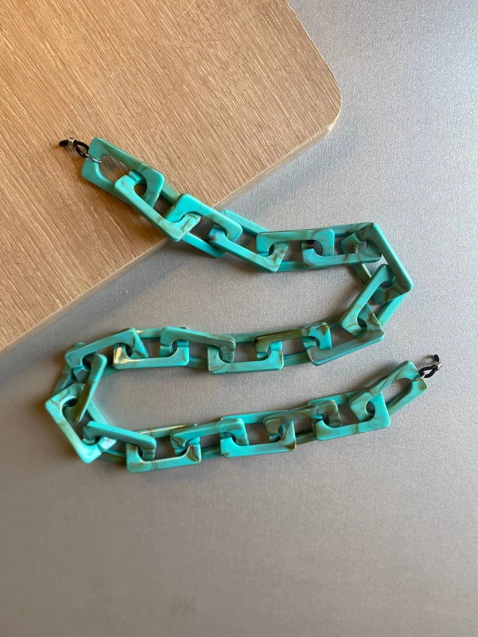 Chaîne de lunettes en acrylique grand mouchti
