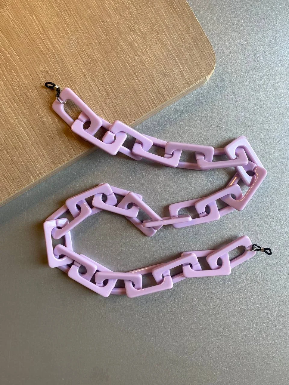 Chaîne de lunettes en acrylique grand