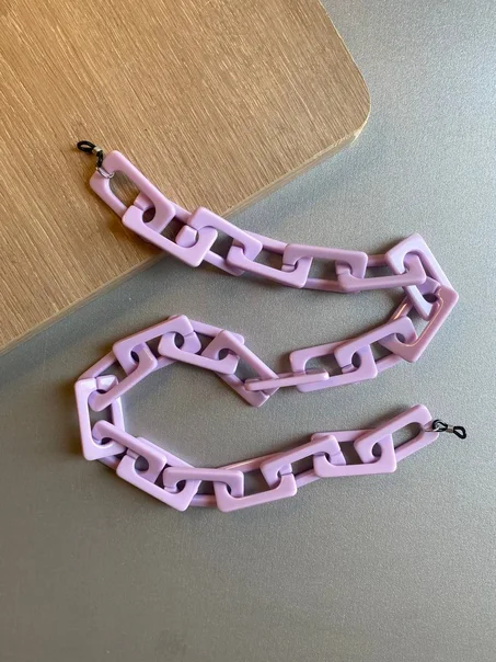 Chaîne de lunettes en acrylique grand