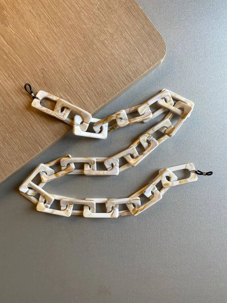 Chaîne de lunettes en acrylique grand mouchti