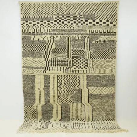 Moroccan Berber Rug 10.33×6.82 ft