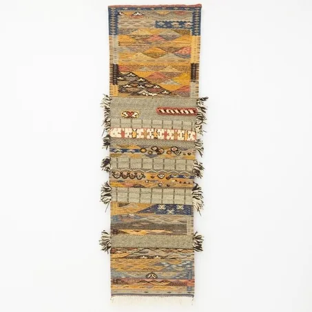 Tribal Moroccan Berber Runner 7.54 X 2.29 FT