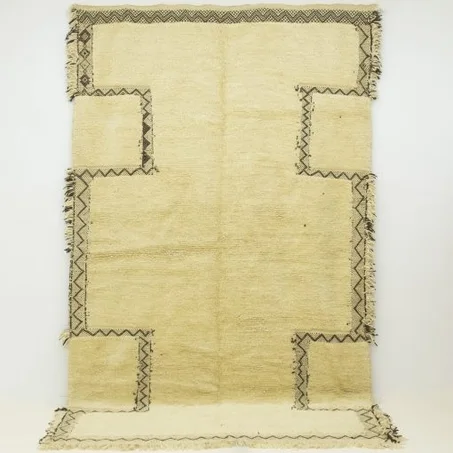 Handmade Moroccan Vintage Rug 10.66 x 6.66 ft