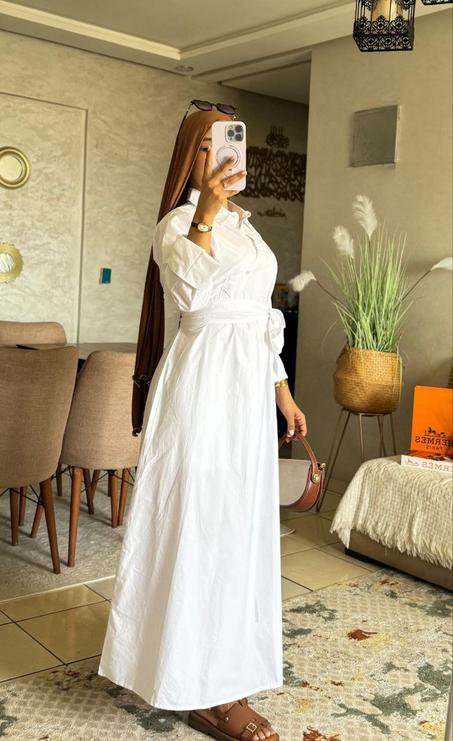 ✨ Robe Sandrela en Popline – أناقة خيالية بلمسة خفيفة! ✨