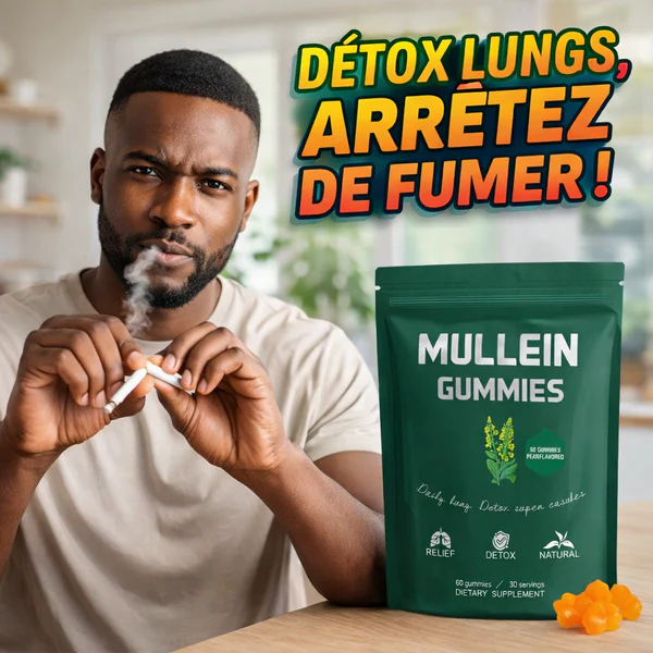Mullein Gummies -complément alimentaire à base de plantes