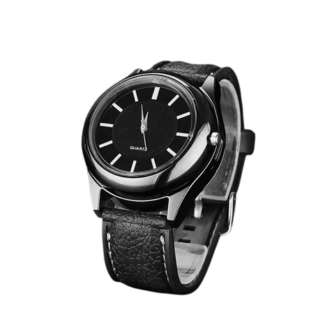 ساعة مع ولاعة سجائر