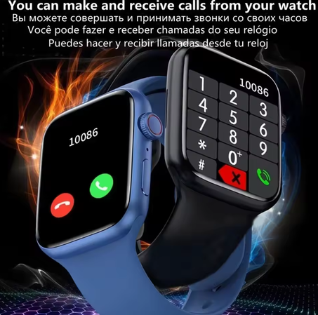 ساعة ذكية أصلية I9 Pro Max Series 9 مع إمكانية إجراء المكالمات، واجهات شاشة مخصصة، مقاومة للماء، مناسبة للرجال والنساء، شحن لاسلكي، ومثالية للرياضة.